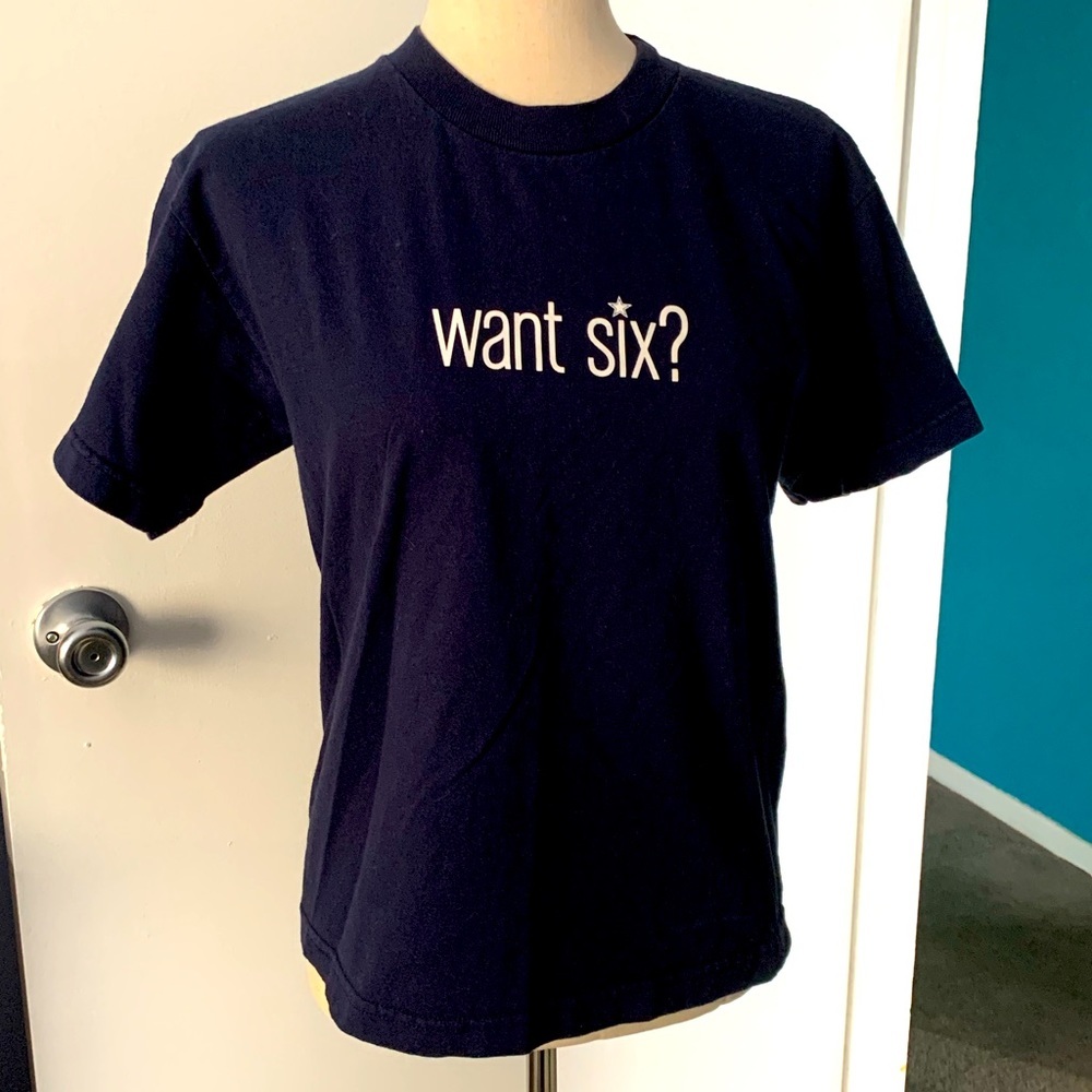 Unisex Dallas Cowboys “WANT SIX” Tee Shirt
